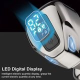 USB Rechargeable 7 Head Electric Shaver with LED Display_5