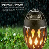USB Charging Outdoor Bluetooth Speaker with LED Flame Light_9