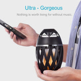 USB Charging Outdoor Bluetooth Speaker with LED Flame Light_22