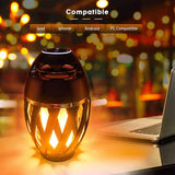 USB Charging Outdoor Bluetooth Speaker with LED Flame Light_7