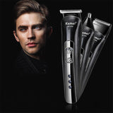 USB Rechargeable 3-in-1 Professional Grade Hair Trimming Kit_8
