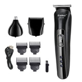 USB Rechargeable 3-in-1 Professional Grade Hair Trimming Kit_5