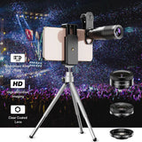 4-in-1 Mobile Phone Camera Lens Kit 22x Monocular Telescope_17