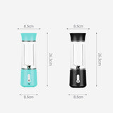 USB Rechargeable 6 Blades Portable Blender Smoothie Maker_7