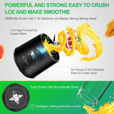 USB Rechargeable 6 Blades Portable Blender Smoothie Maker_2