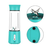 USB Rechargeable 6 Blades Portable Blender Smoothie Maker_4