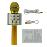 Portable USB Rechargeable Wireless Bluetooth Karaoke Microphone_9