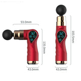 USB Rechargeable Foldable Hot Compress Electric Massage Gun_1