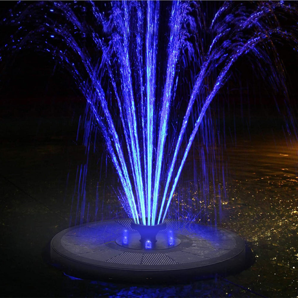 Fountain Pump With Led Lights