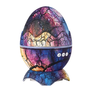 USB Plugged-in Dinosaur Egg Starry Night Projector and Speaker_1