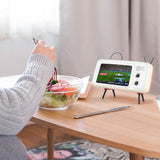 Creative Retro Vintage Mobile Phone Holder and Wireless Speaker_4