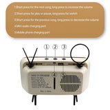 Creative Retro Vintage Mobile Phone Holder and Wireless Speaker_8