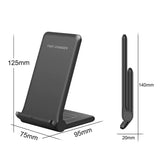 Vertical Folding 2-in-1 Wireless Phone Charger QI Devices- Type C_5