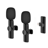 Rechargeable Wireless Mini Plugged-in Microphone Lapel with Clip_3