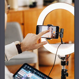 Rechargeable Wireless Mini Plugged-in Microphone Lapel with Clip_12