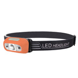 USB Rechargeable 4 Modes LED Flashlight Head Lamp_2