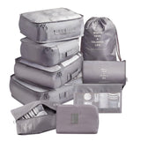 9 PCs Premium Travel Organizer Storage Bags_4