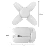 E27 Mini 4+1 165-220V Remote Controlled LED Leaf Lamp_5