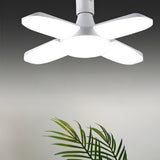 E27 Mini 4+1 165-220V Remote Controlled LED Leaf Lamp_7
