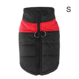 Warm Up Zip Up Padded Dog Jacket with Dual Ring Leash_2