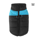 Warm Up Zip Up Padded Dog Jacket with Dual Ring Leash_5
