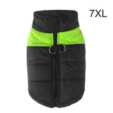 Warm Up Zip Up Padded Dog Jacket with Dual Ring Leash_40