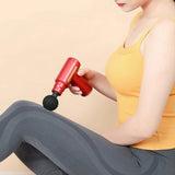 USB Rechargeable Deep Tissue Percussion Massage Gun_10