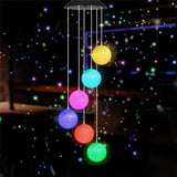 Solar Powered Outdoor Garden Decorative Wind Chime_7