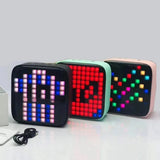 USB Charging Bluetooth Speaker with Pixel Animations_6