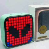 USB Charging Bluetooth Speaker with Pixel Animations_7
