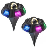 Solar Powered Outdoor LED Stake Ground Garden Lights_6