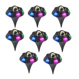 Solar Powered Outdoor LED Stake Ground Garden Lights_8