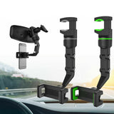 Rotating Rearview Mirror Car Phone and GPS Holder_8