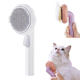Pet Self Cleaning Slicker Pumpkin Brush Pets Grooming Tool_5