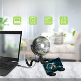 Portable Handheld Mini Stroller Fan with Flexible Tripod - USB Rechargeable_10