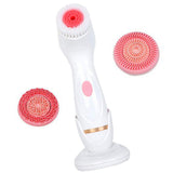 3 in 1 Waterproof Exfoliating Facial Cleansing Brush - Battery Powered_2