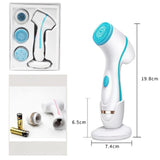 3 in 1 Waterproof Exfoliating Facial Cleansing Brush - Battery Powered_3