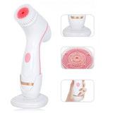 3 in 1 Waterproof Exfoliating Facial Cleansing Brush - Battery Powered_4