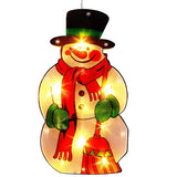 Christmas Window Lights Decorations with Suction Cup Party Indoor Décor - Battery Powered_2