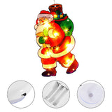 Christmas Window Lights Decorations with Suction Cup Party Indoor Décor - Battery Powered_6