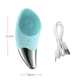 Electric Silicon Waterproof Facial Cleansing Brush and Massager - USB Rechargeable_5