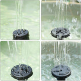 Water Fountain Pond Pump Submersible Bird Bath Garden Pool Kit Panel-Solar Powered_5