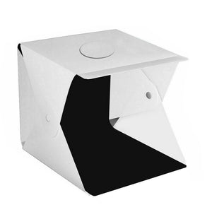 40CM Light Foldable Photo Studio Portable Mini Photography Box Led Kit Tent Cube-USB Plugged-in_0
