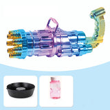 Automatic Gatling Bubble Gun Kids Toys Soap Water Bubble Machine-Battery Operated_4