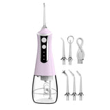 USB Rechargeable Professional Cordless Water Oral Flosser_11