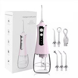 USB Rechargeable Professional Cordless Water Oral Flosser_14