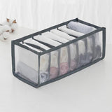 7 Grids Mesh Foldable Clothes Storage and Drawer Organizer_4