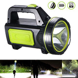 USB Charging LED Searchlight Spotlight Hand Torch Work Lamp_13