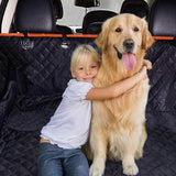 Waterproof Car Seat Protector and Pet Back Seat Hammock_11