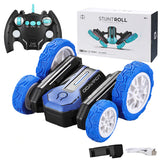 2.4GHz Remote Control Alloy Stunt Car Double Sided Tumbling Rotating Children’s Electric toy - USB Rechargeable_10